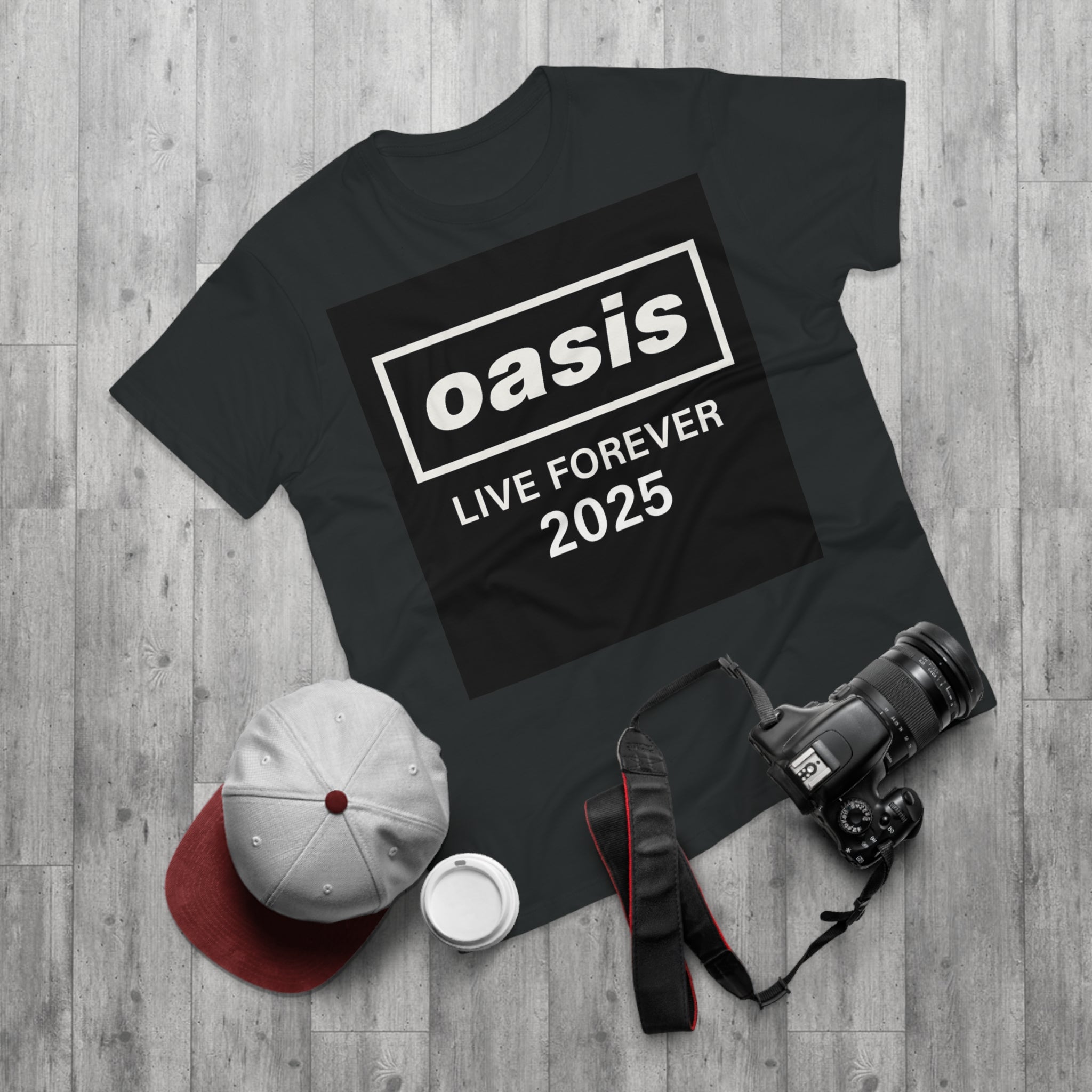 Oasis Men's T-Shirt - Live Forever 2025 – DACL Merch