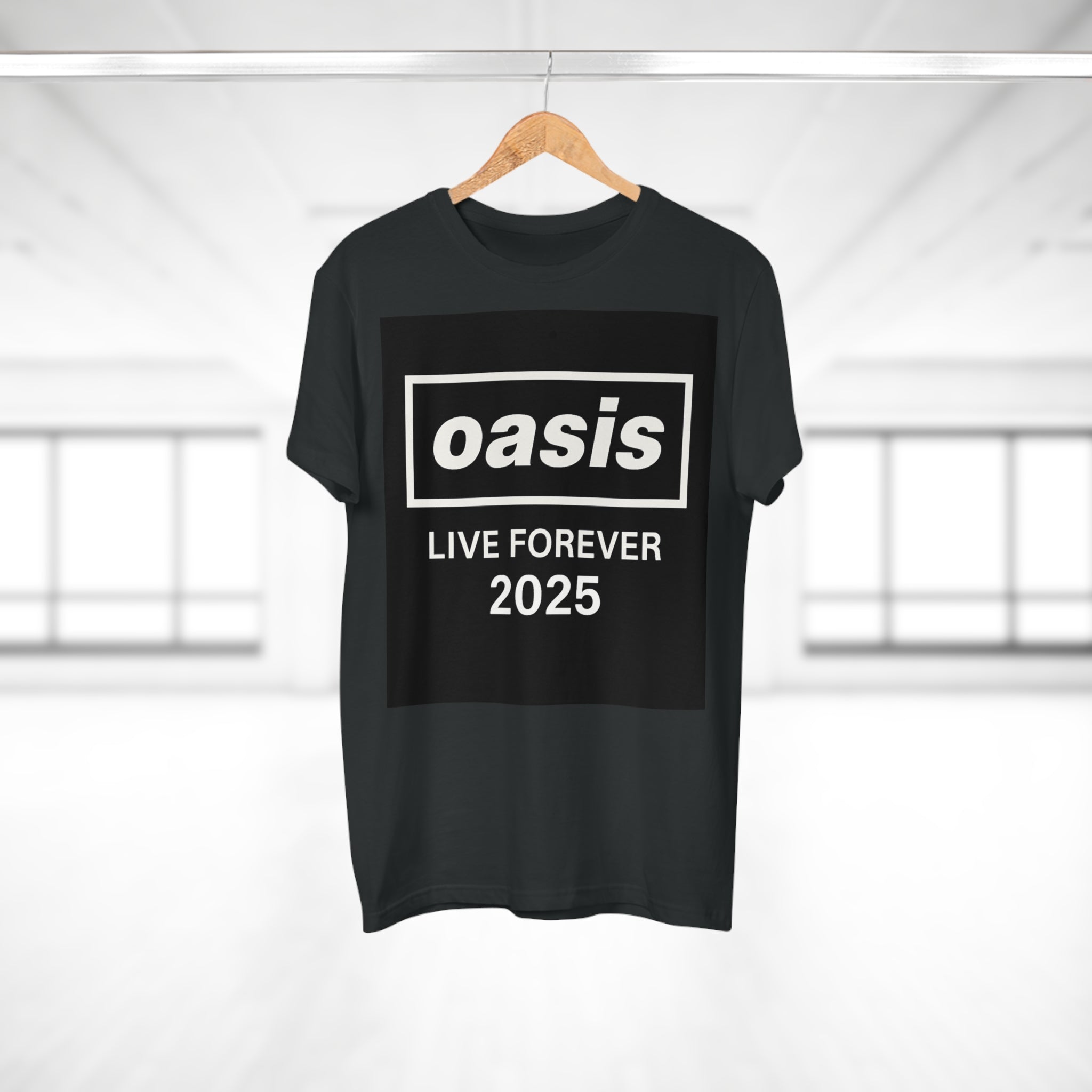 Oasis Men's T-Shirt - Live Forever 2025 – DACL Merch